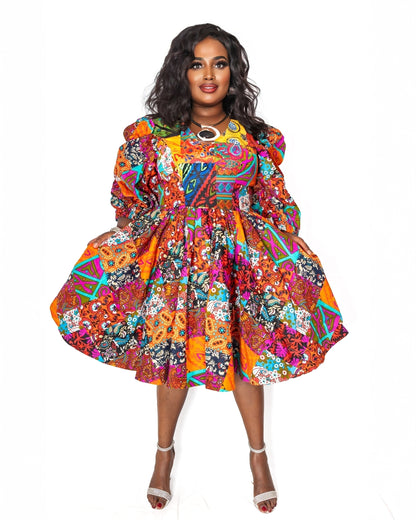 Jacky Ankara Dress
