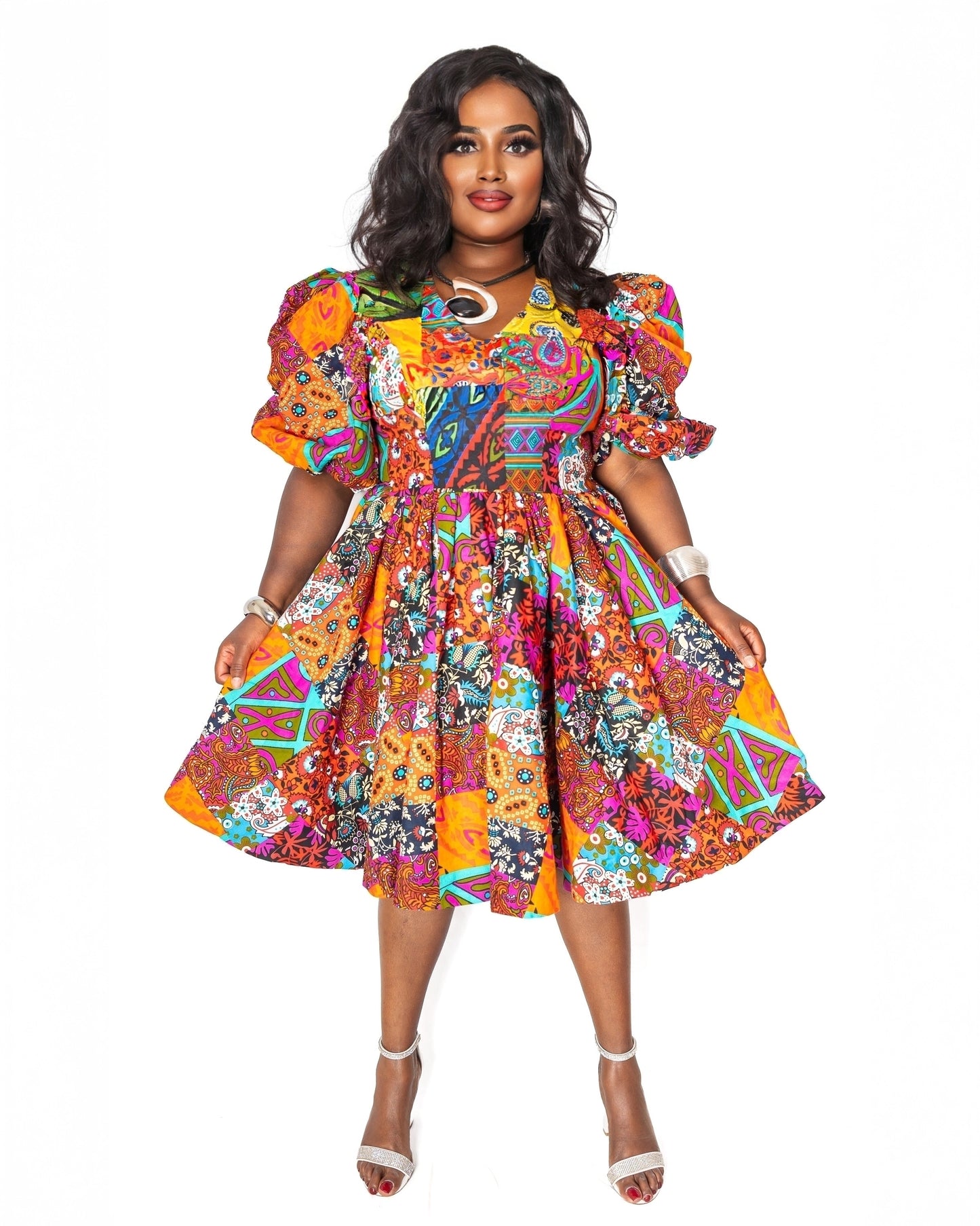 Jacky Ankara Dress
