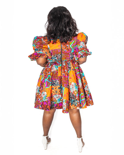 Jacky Ankara Dress