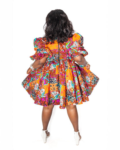 Jacky Ankara Dress
